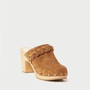 Loeffler Randall Merrill Cacao Heeled Braid Clog